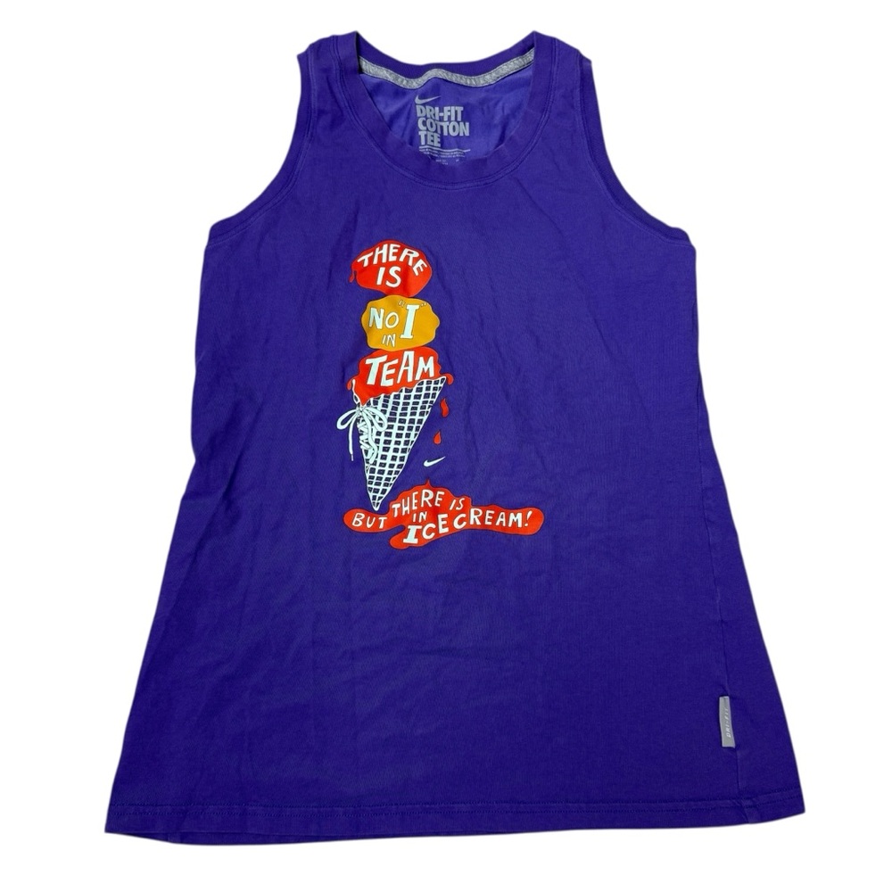 Nike Tank top tee Ice Cream Graphic